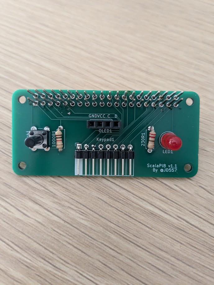 Chip-8 hat (no screen and no keyboard)