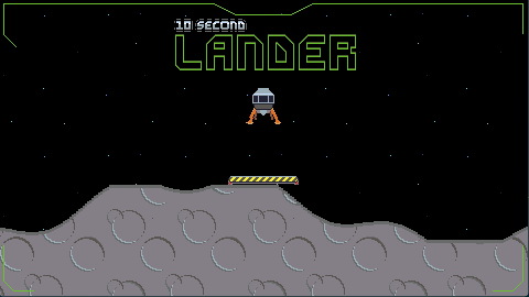 Promotional image for "10 Second Lander"