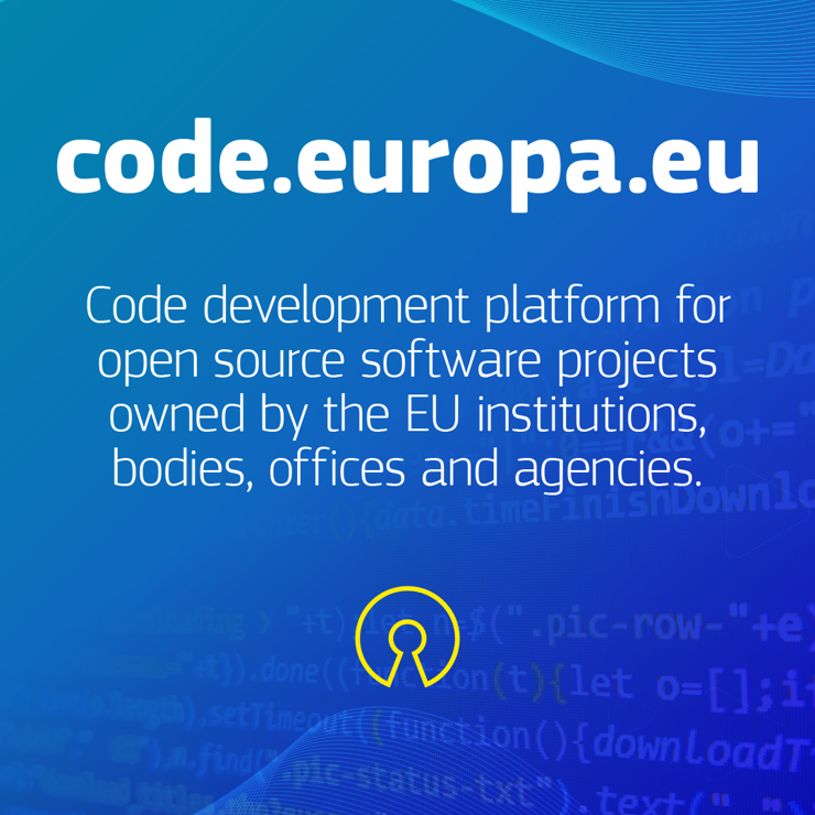 code.europa.eu - code development platform for open source software projects owned by the EU institutions, bodies, offices and agencies